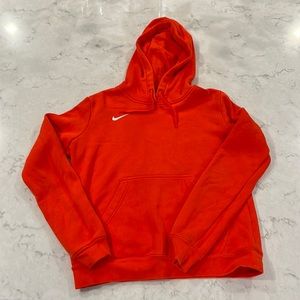Orange Nike hoodie